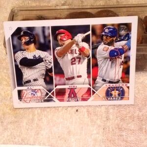 2023 Topps home run leaders